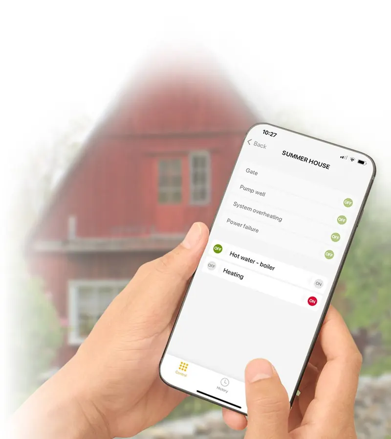 Aplikácia MyJABLOTRON v mobilnom telefóne
